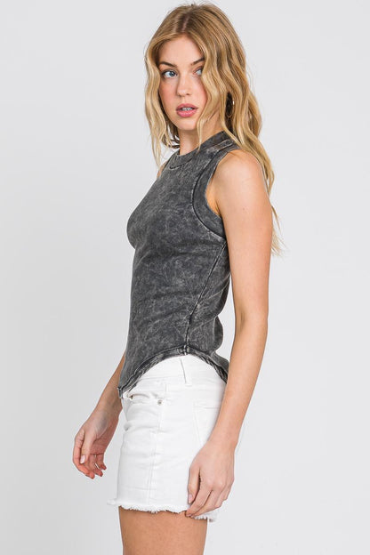 Muscle Tank Top, Rib, Free US Shipping - Made in USA