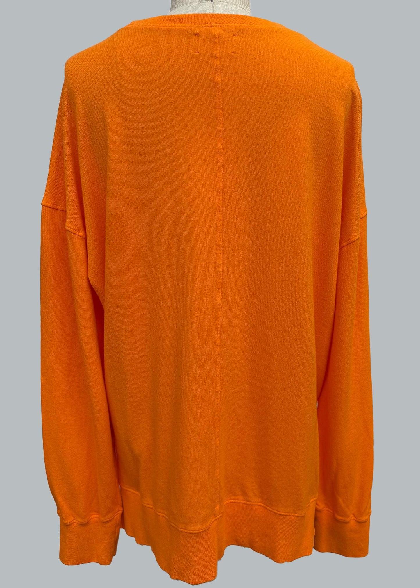 Oversized Cotton French Terry Sweatshirt - Made in USA