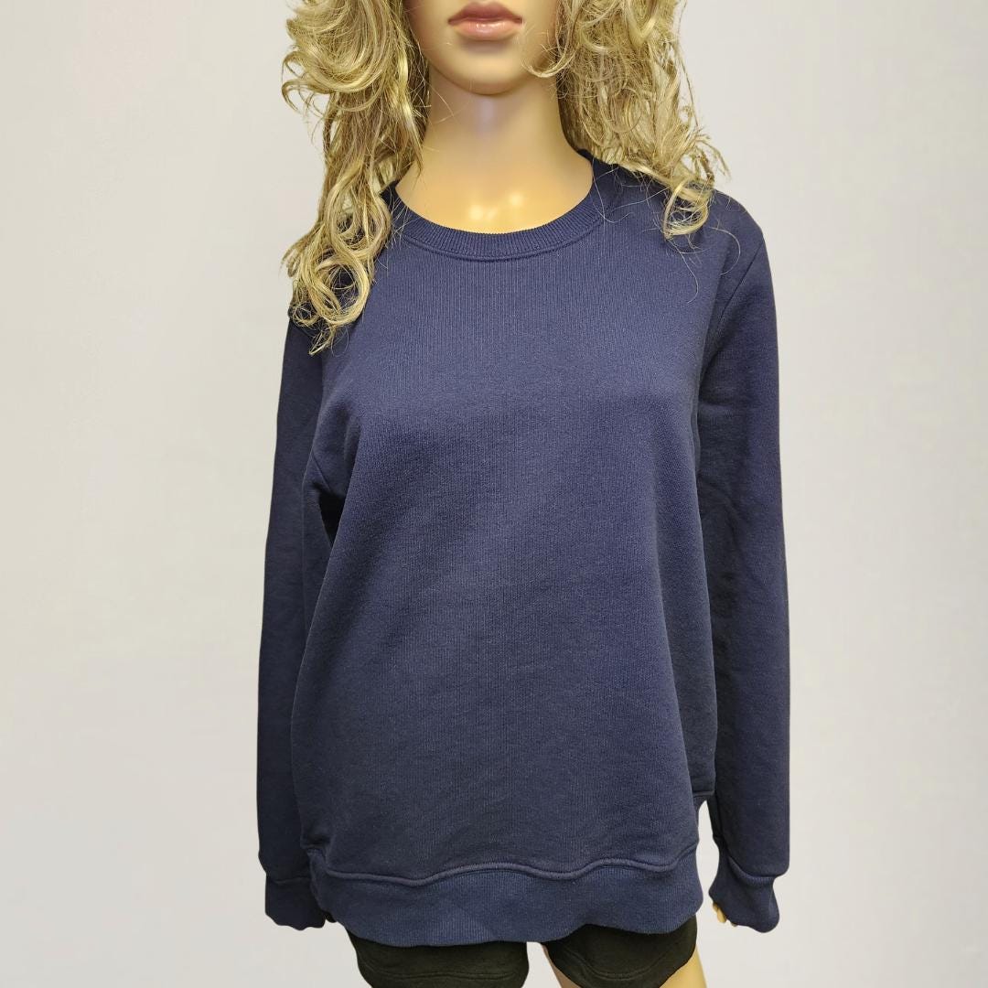 Garment Dye Oversized Cotton Sweatshirt - Made in USA - Fall Colors