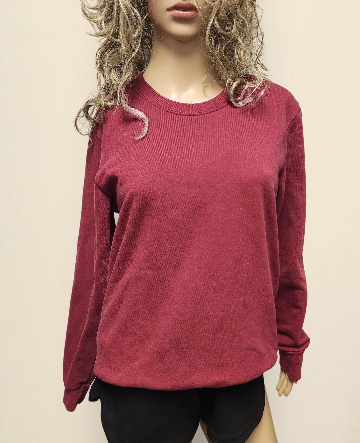Garment Dye Oversized Cotton Sweatshirt - Made in USA - More Colors