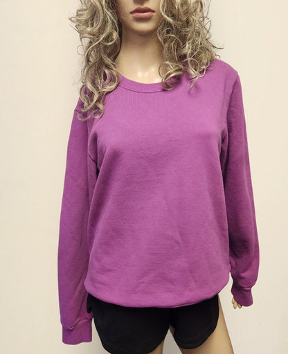 Garment Dye Oversized Cotton Sweatshirt - Made in USA - More Colors