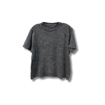 Baggy Crop Top, Lightweight Tee - Made in USA